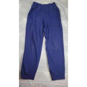 Hanna Andersson Blue Cotton Joggers with Pockets – Size 140 cm (US 10)‎